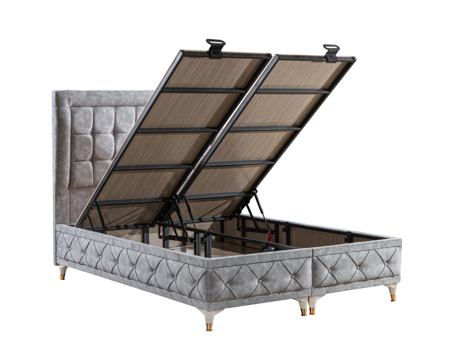 Gala Boxspringbett mit Stauraum und Matratze