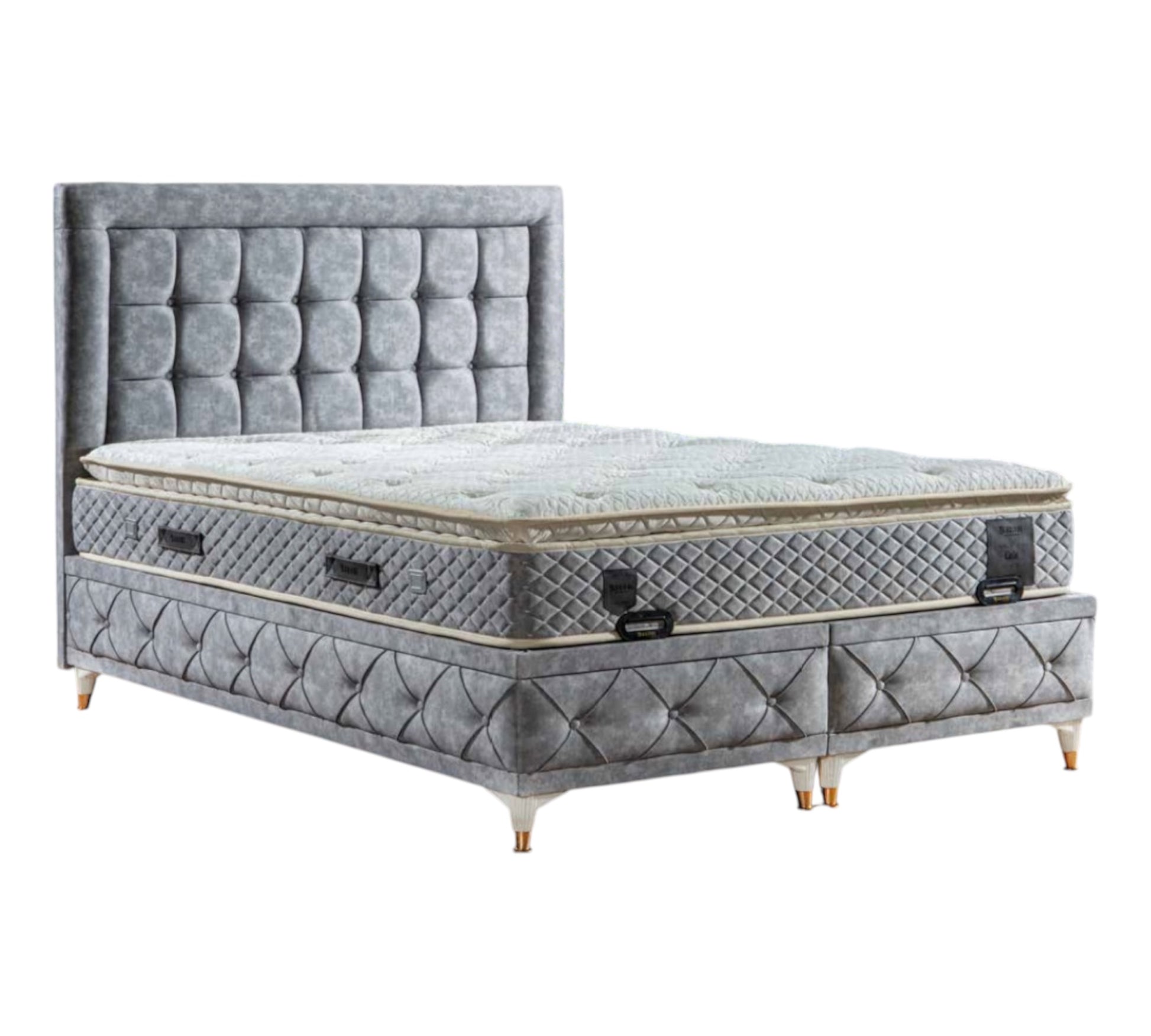 Gala Boxspringbett mit Stauraum und Matratze