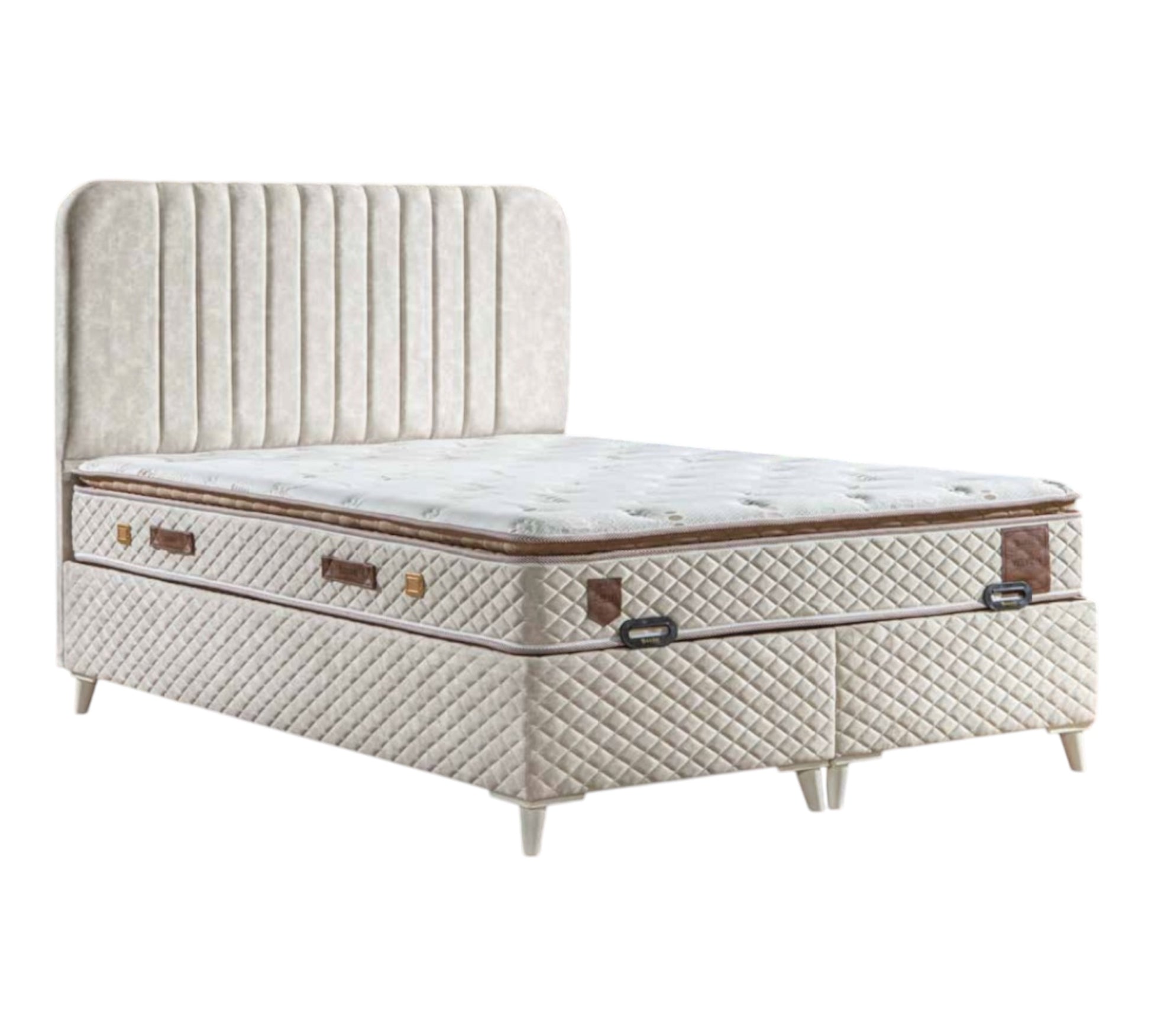 Vision Boxspringbett mit Stauraum und Matratze